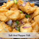 Salt And Pepper Fish | Crispy And Flavorful Fried Cod Recipe | Fried Fish Recipe