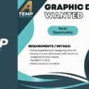 Graphic Designer Wanted: A-Temp Recruitment