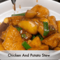 Chicken And Potato | Quick And Easy Chicken With Potato Recipe | Chicken Stew Recipe