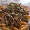 The PERFECT Date Night Dinner! | Steaky Chips With Peppercorn Sauce