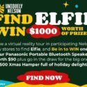 Final Day To Enter: Find Elfie And Be In To Win Prizes Worth $1,000 This Festive Season