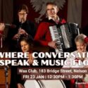 Where Conversations Speak And Music Flows: Cultural Conversations