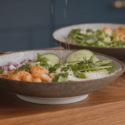 Low Calorie Honey Garlic Prawn Rice Bowl Perfect For Lunch Or Dinner!