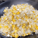 Ginger Egg Fried Rice | Egg Fried Rice Without Soy Sauce | Simple Recipes With Egg And Rice