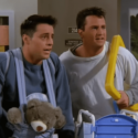Joey And Chandler Left Baby Ben On The Bus | Friends