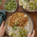 Silky Creamy Panang Beef Curry With Tender Steak & Thai Basil