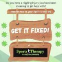 Get It Fixed!: Sports Therapy