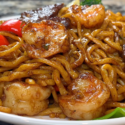 Shrimp And Steak Chow Mein | Flavorful And Easy Lo Mein Recipe | Budget Friendly Family Meal