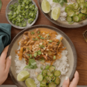 Silky Creamy Panang Beef Curry With Tender Steak & Thai Basil