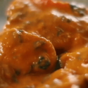 Chicken Thighs In Roasted Bell Pepper Cream Sauce