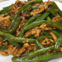 Ground Chicken And Green Bean Stir Fry | Easy Vegetable And Ground Chicken Stir Fry Recipe